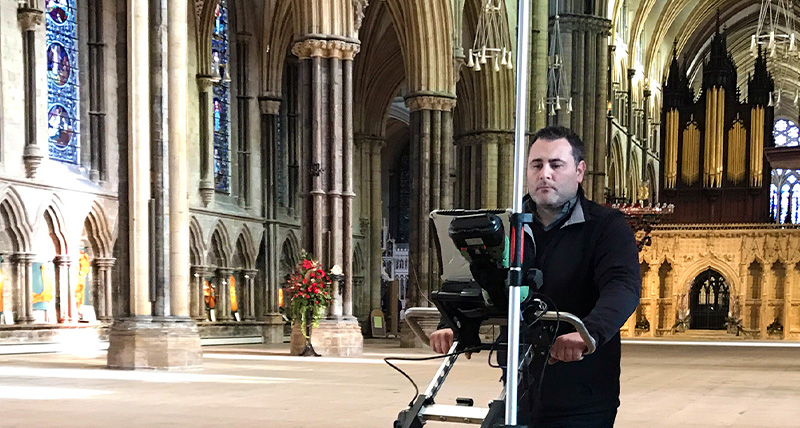 IDS GeoRadar | GPR survey of Cathedral with Stream DP